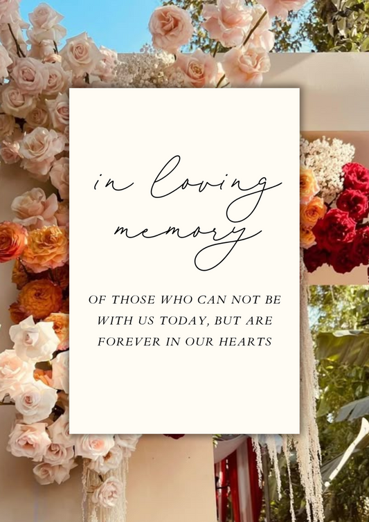 In Loving Memory