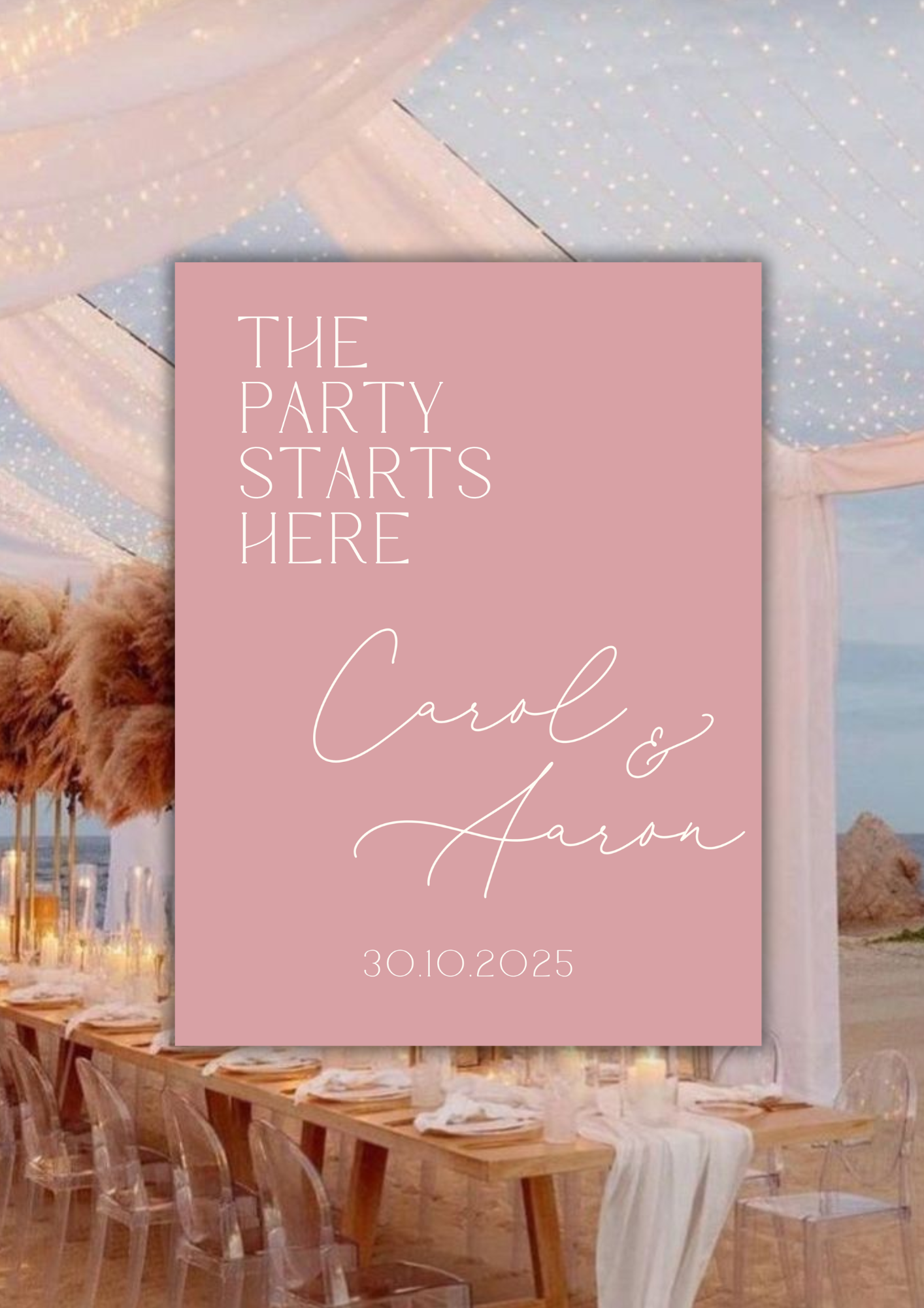 The party starts here