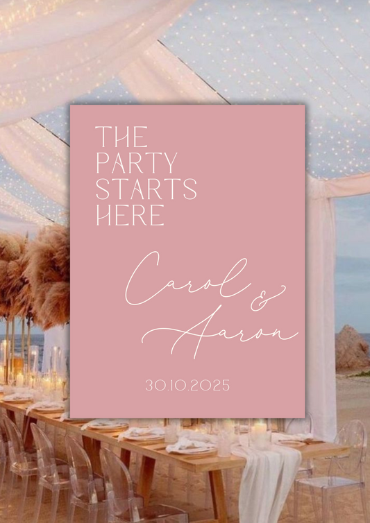 The party starts here