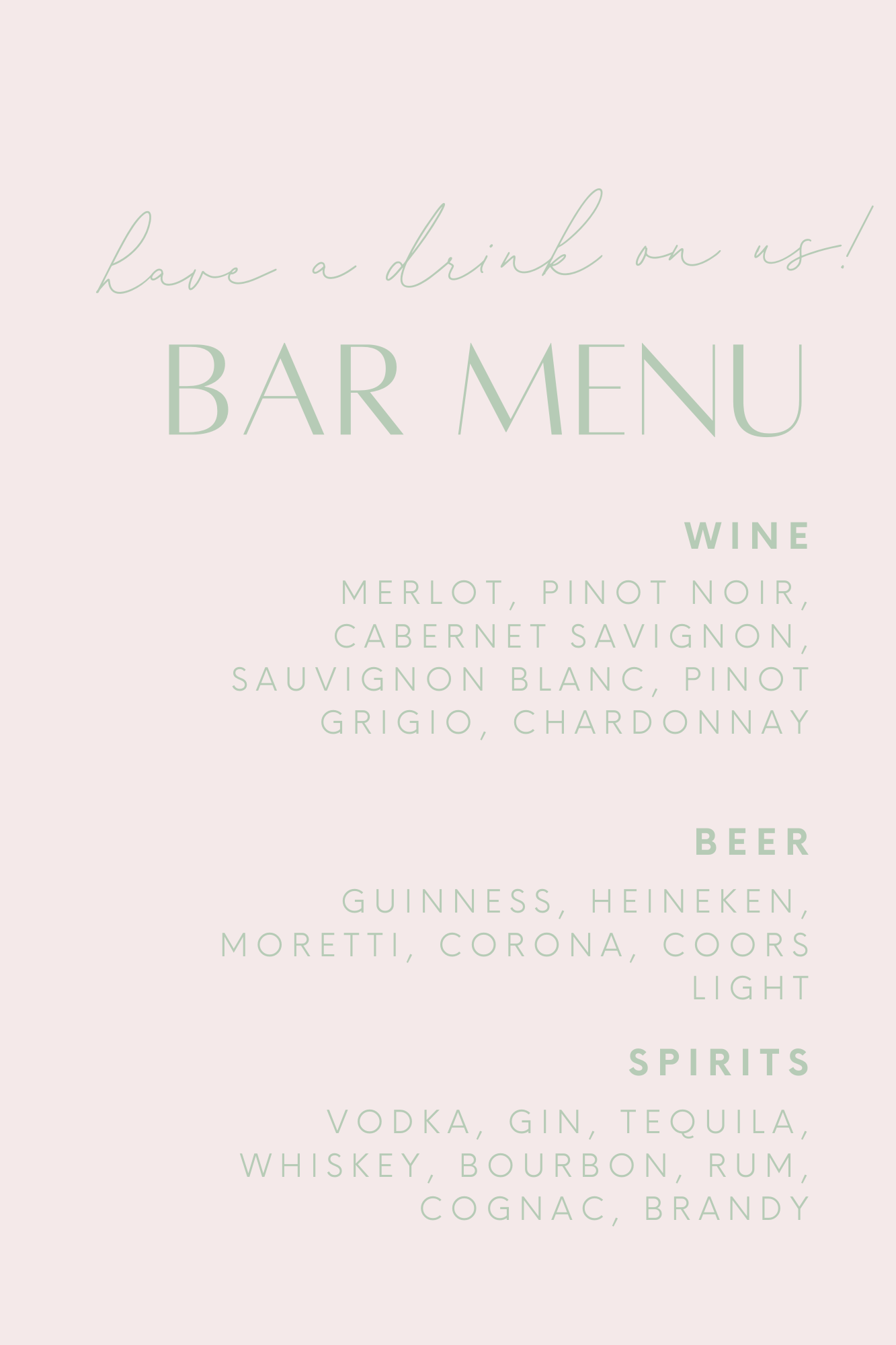Have a Drink on us!