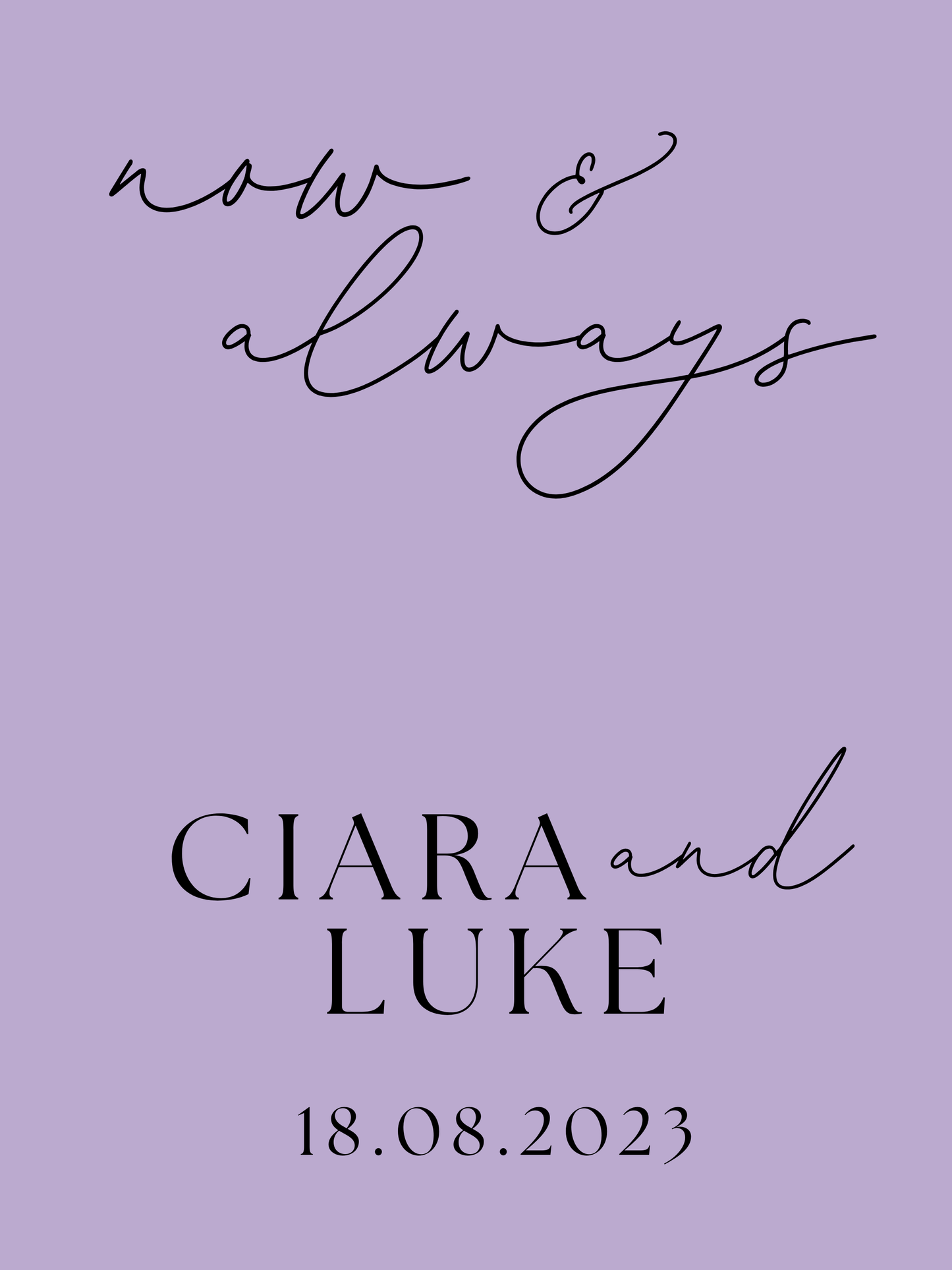 Now & Always