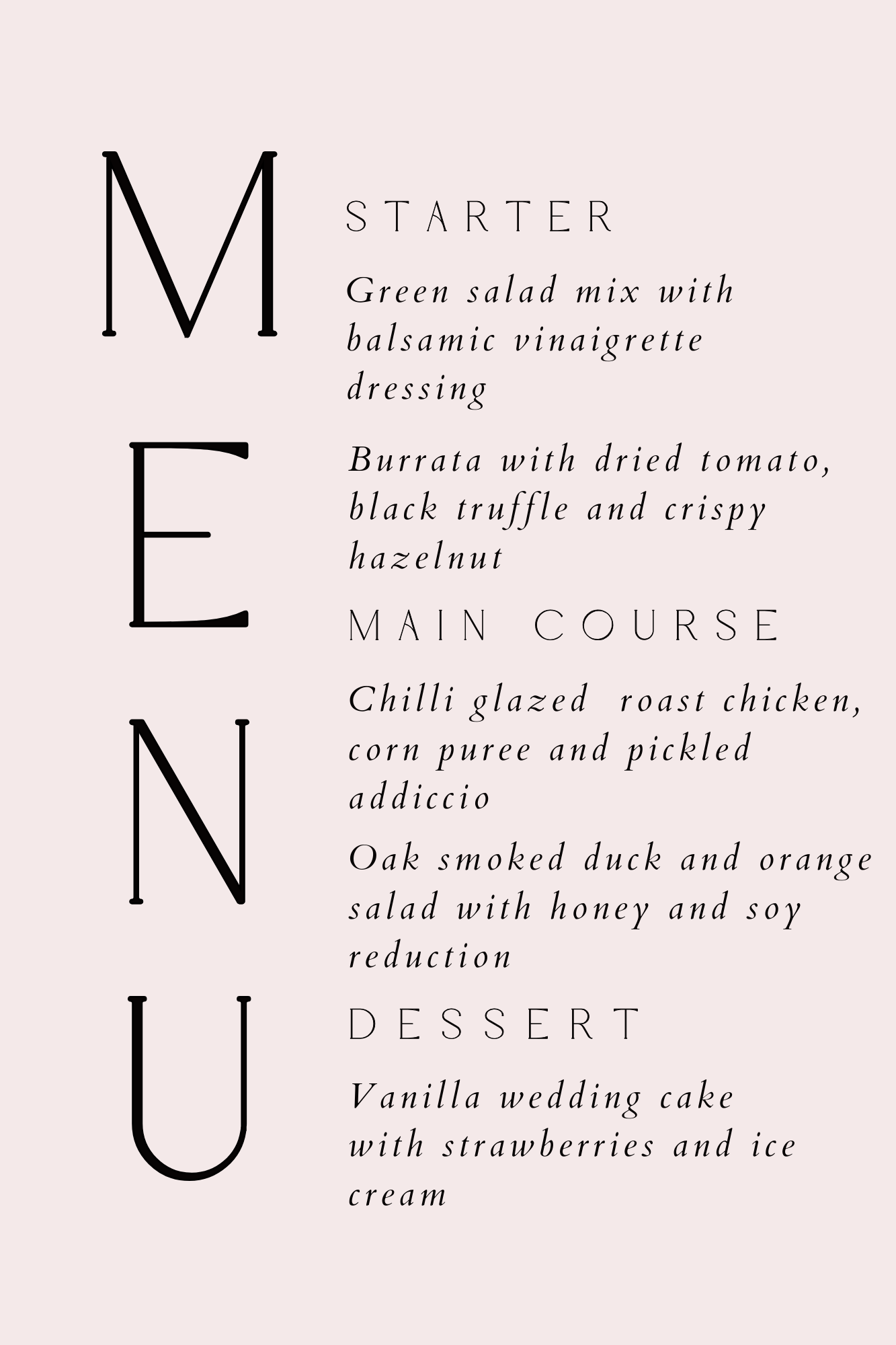 Eat, Drink & Be Married