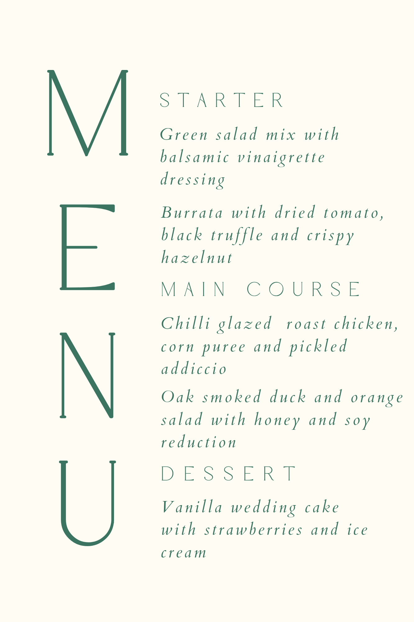 Eat, Drink & Be Married