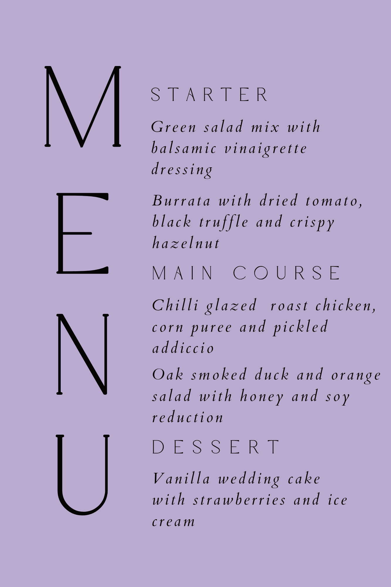 Eat, Drink & Be Married